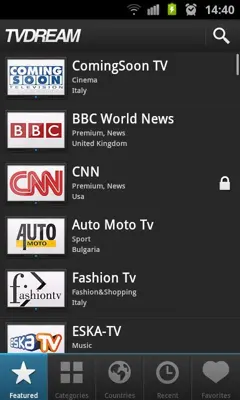 TVdream android App screenshot 3